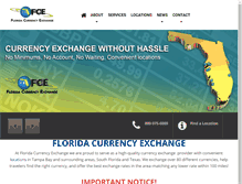 Tablet Screenshot of flcurrencyexchange.com